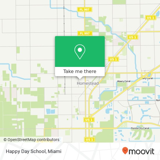 Happy Day School map