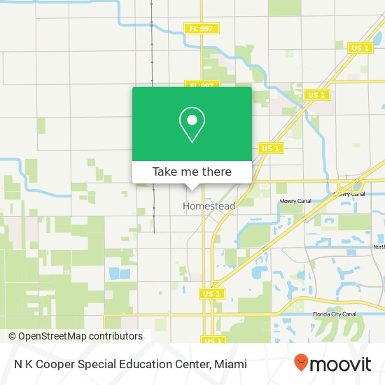 N K Cooper Special Education Center map