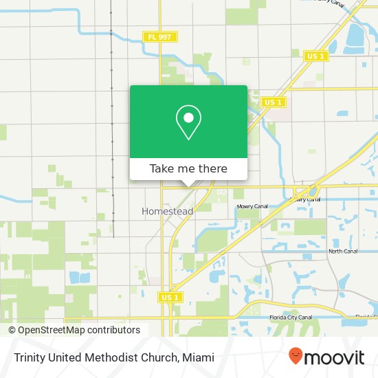 Trinity United Methodist Church map