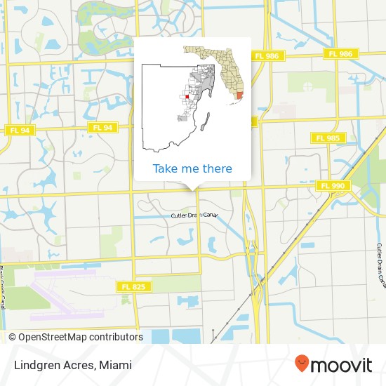 Lindgren Acres map