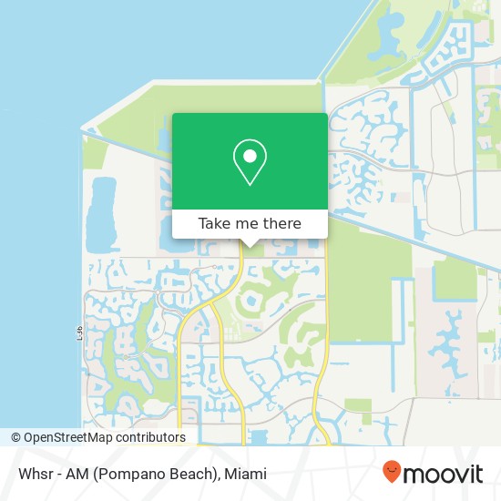 Whsr - AM (Pompano Beach) map