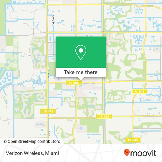 Verizon Wireless map