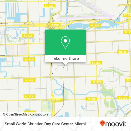 Mapa de Small World Christian Day Care Center