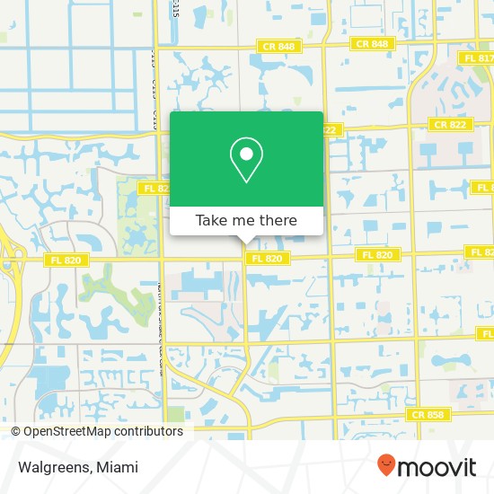 Walgreens map