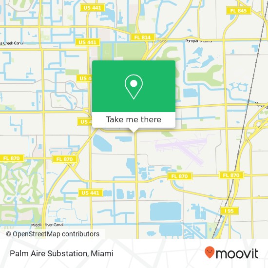 Mapa de Palm Aire Substation