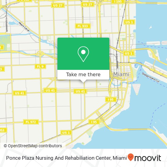 Ponce Plaza Nursing And Rehabiliation Center map