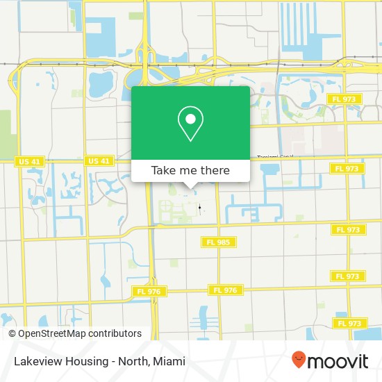 Lakeview Housing - North map