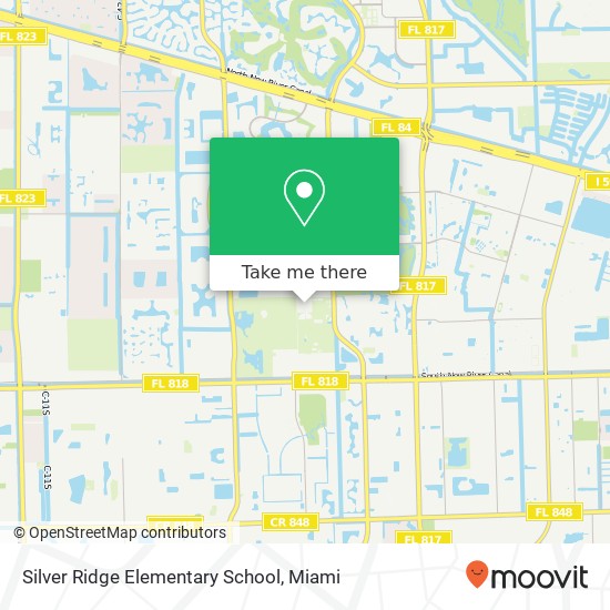 Silver Ridge Elementary School map