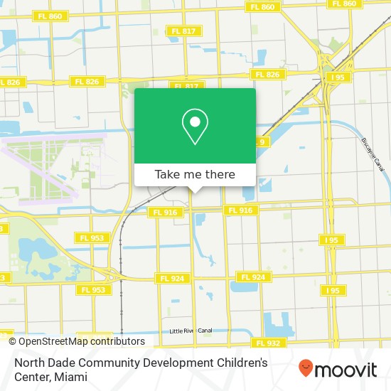 Mapa de North Dade Community Development Children's Center