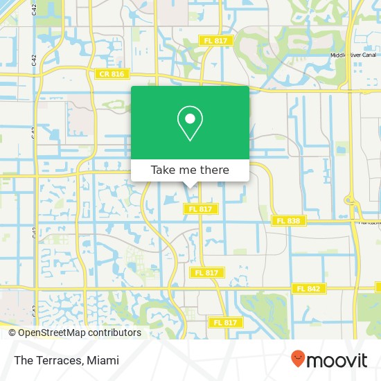 The Terraces map