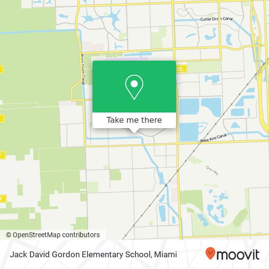 Mapa de Jack David Gordon Elementary School