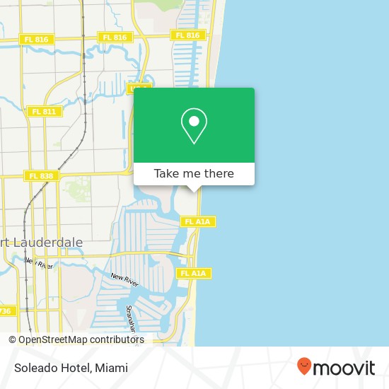 Soleado Hotel map