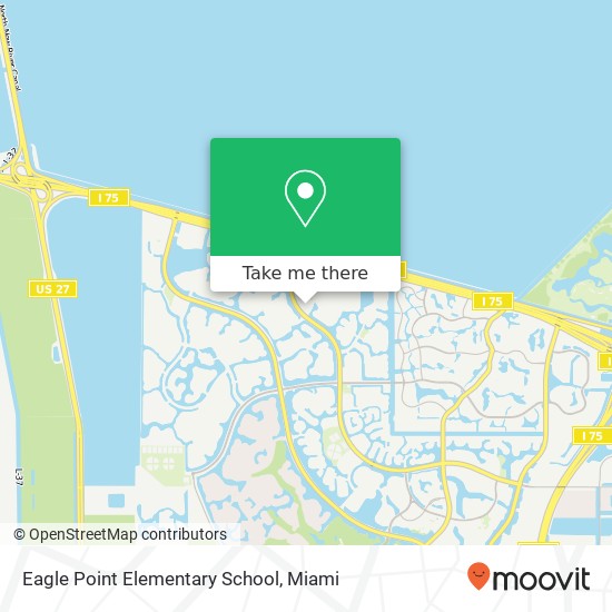 Mapa de Eagle Point Elementary School