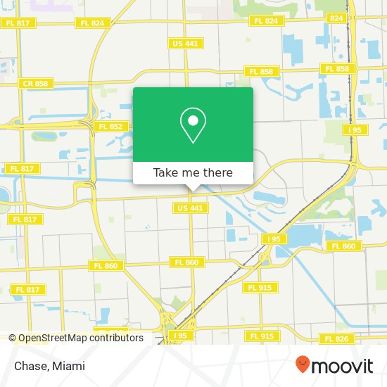 Chase map