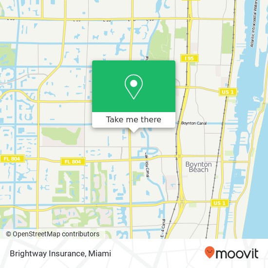 Brightway Insurance map