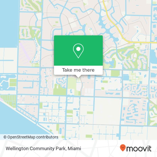 Wellington Community Park map