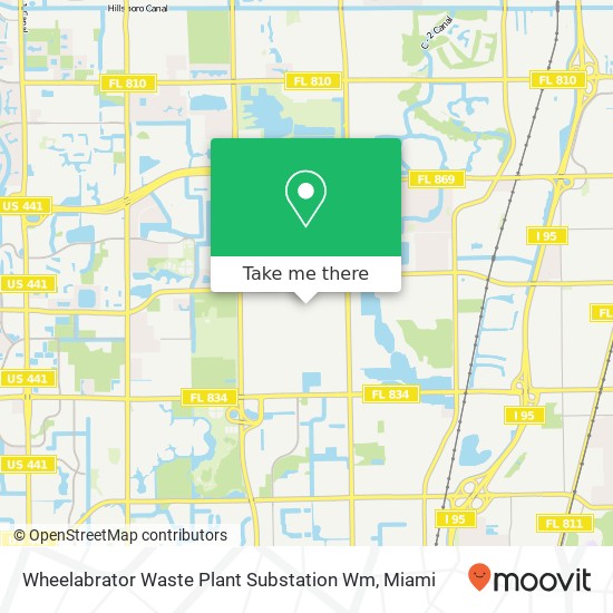Mapa de Wheelabrator Waste Plant Substation Wm