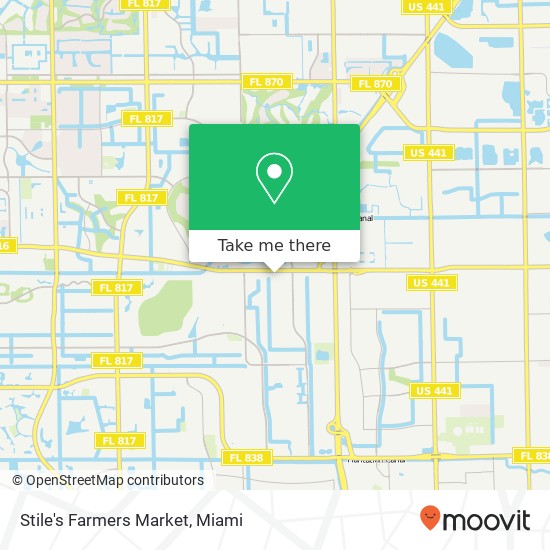 Mapa de Stile's Farmers Market