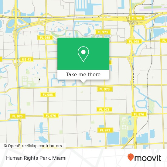 Human Rights Park map