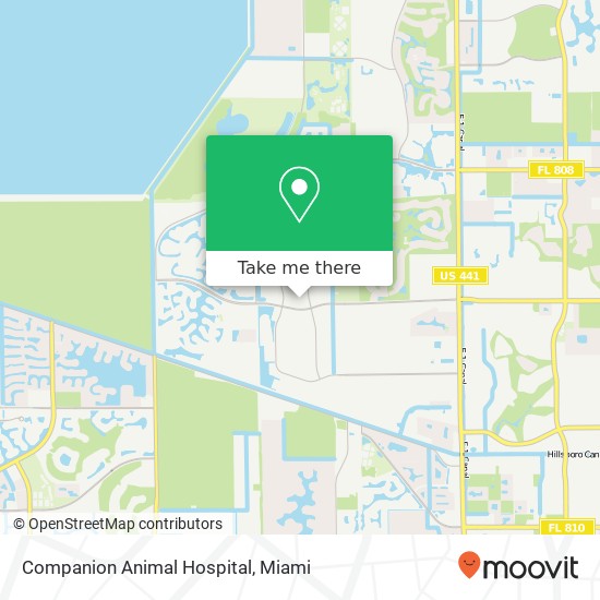 Mapa de Companion Animal Hospital