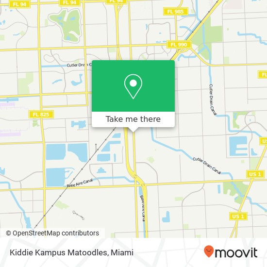 Kiddie Kampus Matoodles map