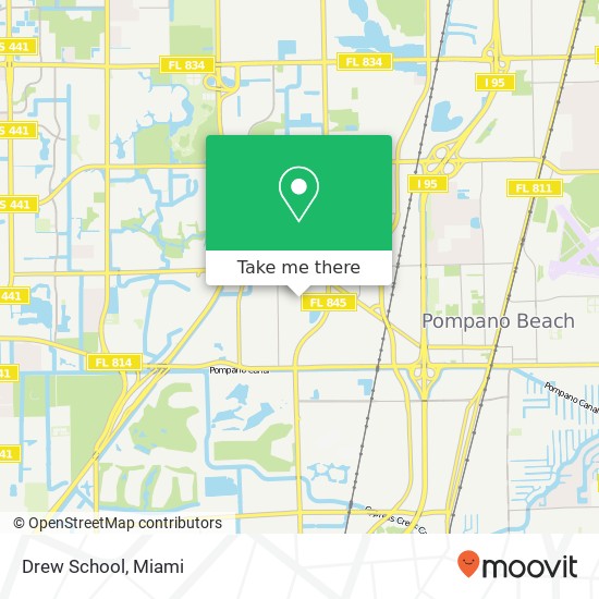 Drew School map