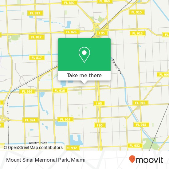 Mount Sinai Memorial Park map