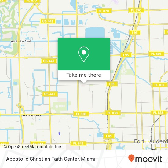 Apostolic Christian Faith Center map