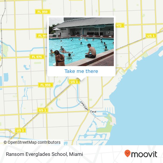 Ransom Everglades School map