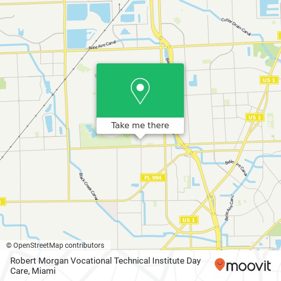 Robert Morgan Vocational Technical Institute Day Care map