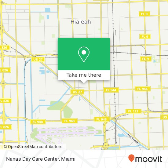 Nana's Day Care Center map