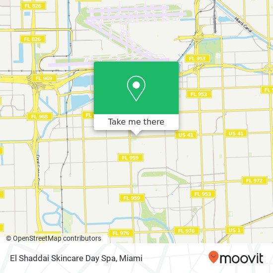 Mapa de El Shaddai Skincare Day Spa