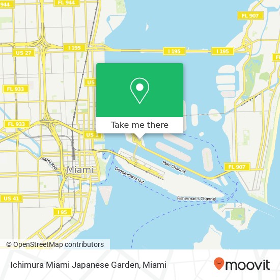 Ichimura Miami Japanese Garden map