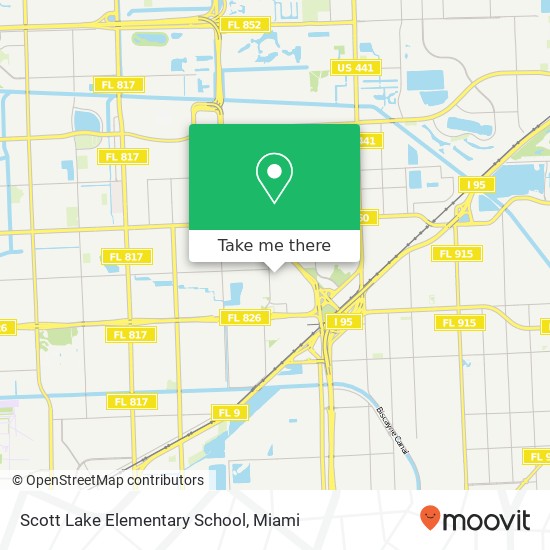 Scott Lake Elementary School map