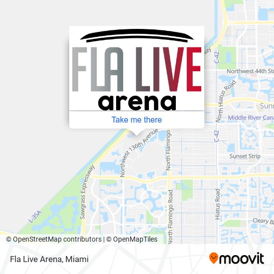 Fla Live Arena map