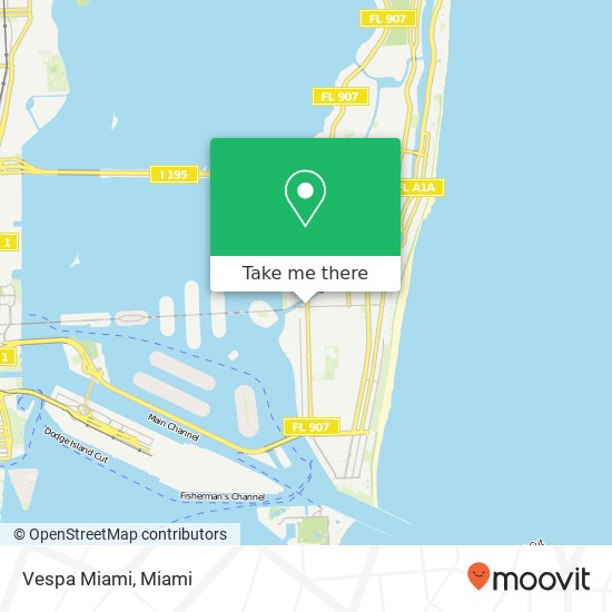 Vespa Miami map