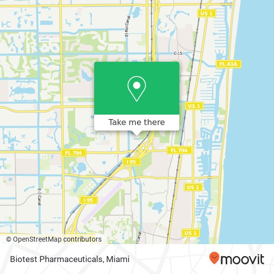 Biotest Pharmaceuticals map