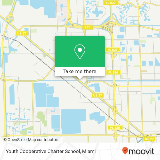 Mapa de Youth Cooperative Charter School