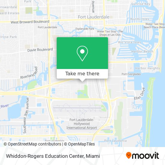 Mapa de Whiddon-Rogers Education Center