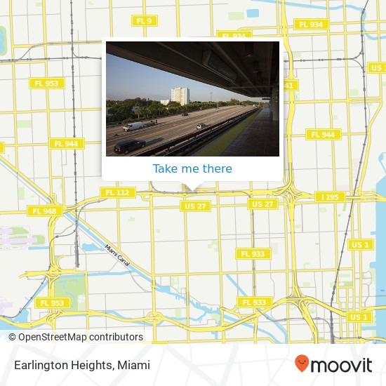 Mapa de Earlington Heights