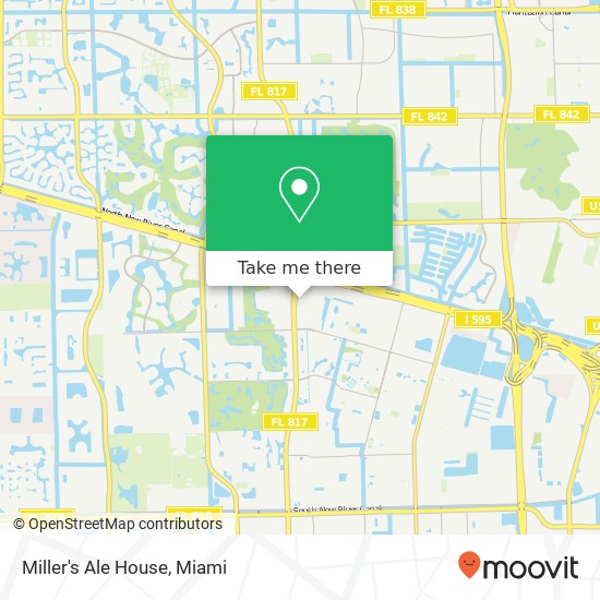 Miller's Ale House map