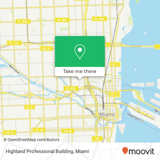 Mapa de Highland Professional Building