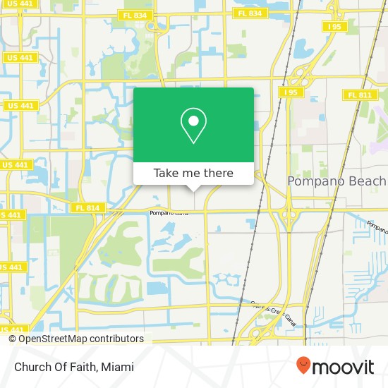 Church Of Faith map