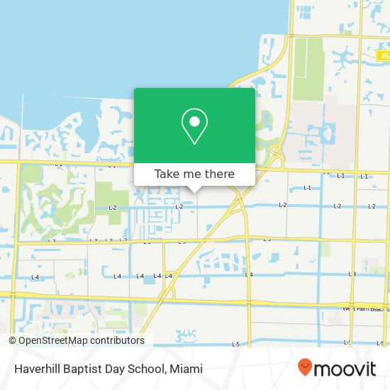 Haverhill Baptist Day School map