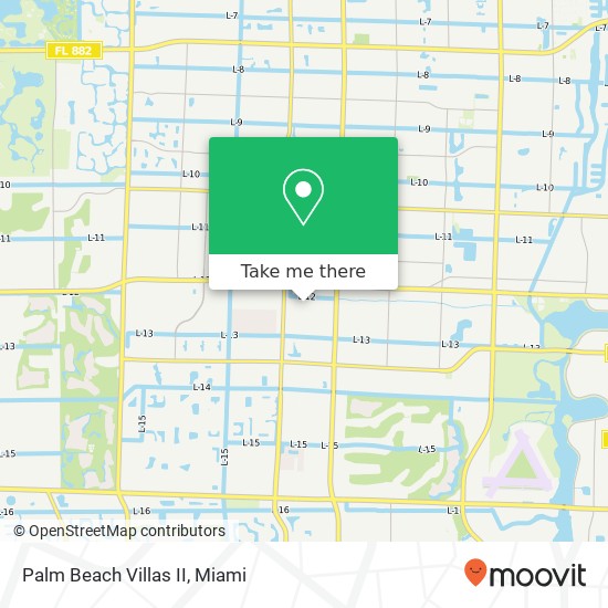 Palm Beach Villas II map