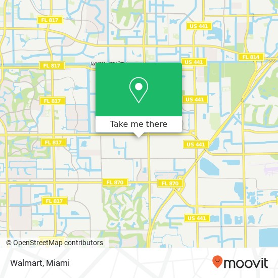 Walmart map