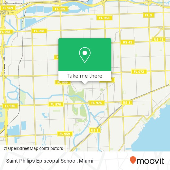 Saint Philips Episcopal School map