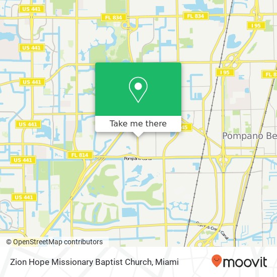 Mapa de Zion Hope Missionary Baptist Church