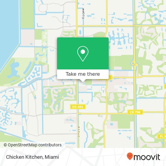 Mapa de Chicken Kitchen