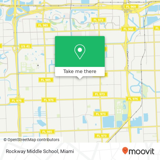 Rockway Middle School map